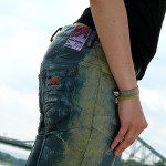 Öko-Designer-Jeans Unikat Nr.149