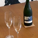 Fleur et Sekt mit Gläsern