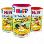 Drei Dosen Hipp Kinder-Tee